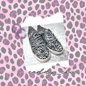 EUC Billabong Marina Slip-On Sneakers - Animal, Size 8.5